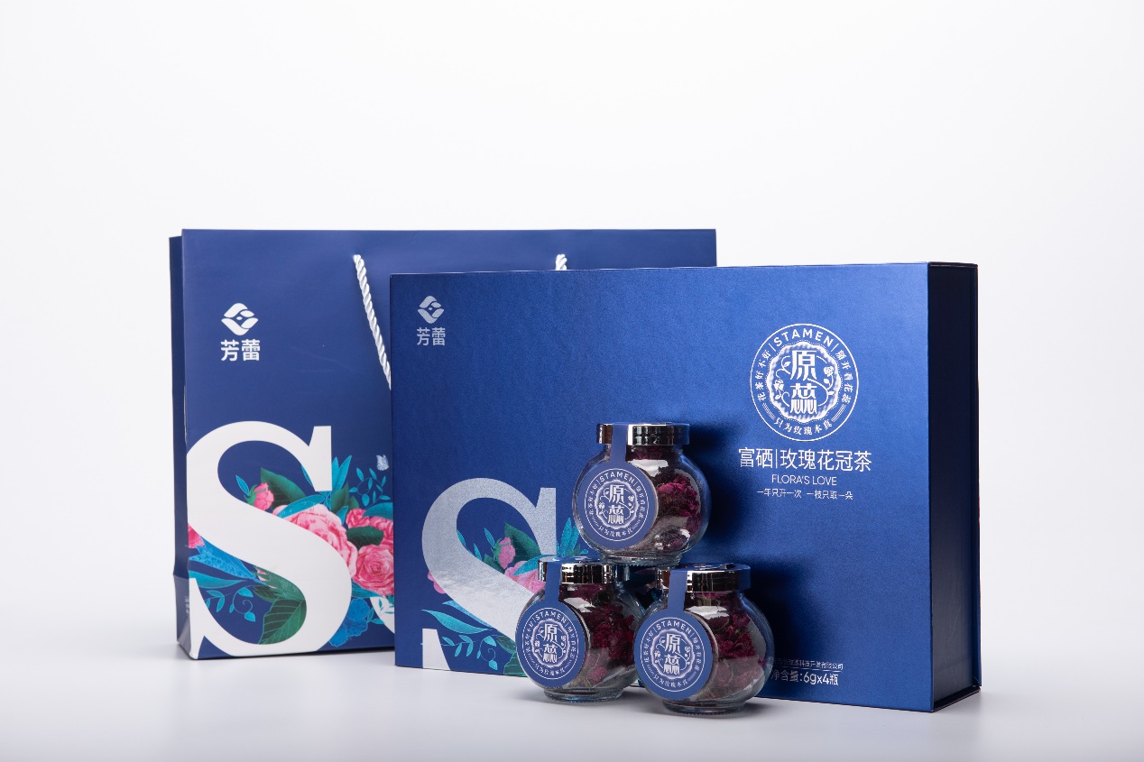 原蕊富硒玫瑰茶礼盒